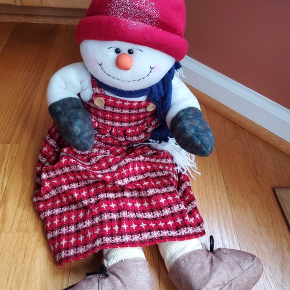 Other - Snowgirl Holiday Decoration NWOT